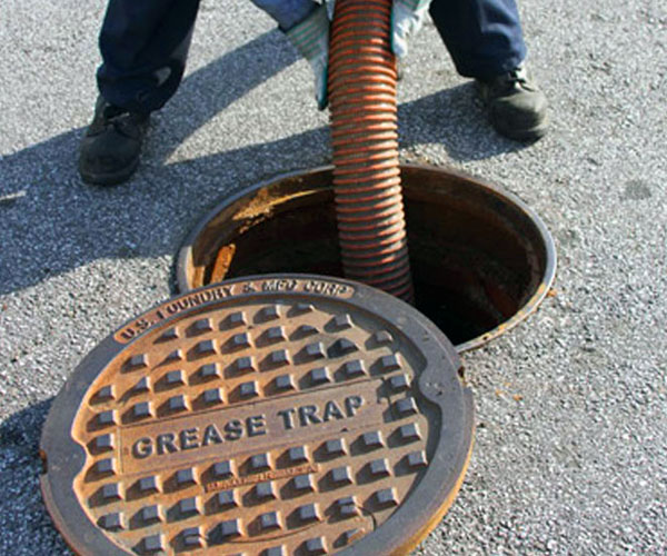 pound grease trap interceptor stainless steel installations