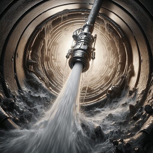 what is hydro jetting a sewer line