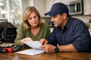 Slow Drains Throughout the House: Sewer Line or Something Else? Slow Drains Throughout the House: Sewer Line or Something Else?